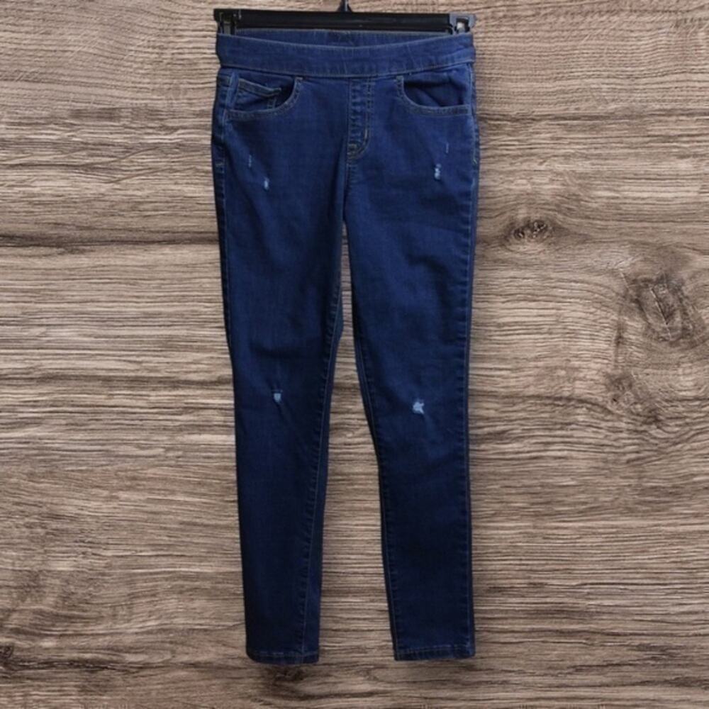 Cat & Jack pull-on stretch skinny jeans. Size 14.